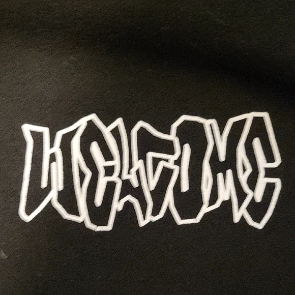 Empyre Black Hoodie with White Graphic - Picture 2 of 5